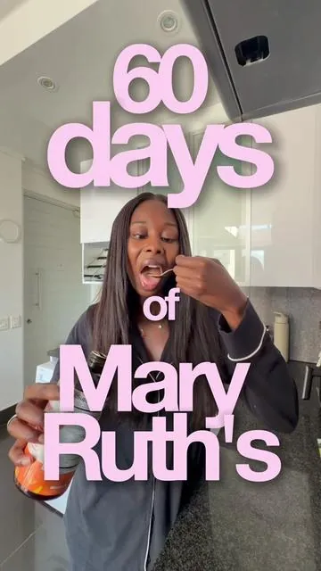 UNSPONSORED 60+ day review of @MaryRuth's as a black natural hair girly :)  I could never find comprehensive videos like this when I wanted to try taking it so here ya have it 💗 I’ll link it here and in my storefront! #type4hair #longnaturalhair #hairgrowthjourney 