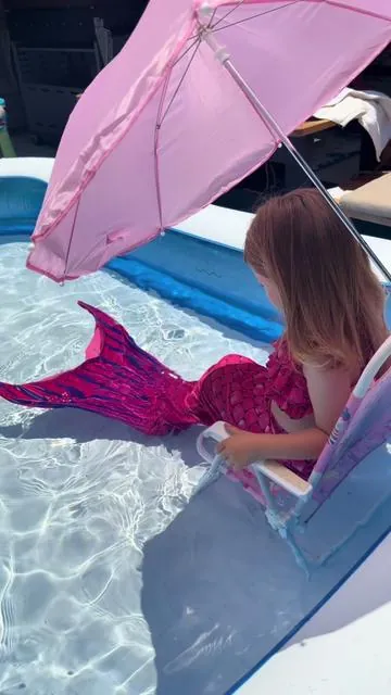 Every little girl deserves to feel like a mermaid this summer 🧜‍♀️✨ This adorable mermaid tail swimsuit is colorful, comfortable, and perfect for pool days, beach trips, and endless imagination. My daughter is obsessed! 💖🌊 #MermaidLife #SummerMustHave #GirlsSwimwear #BeachDay #PoolDayFun