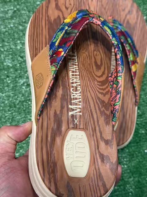 HEYDUDE Margaritaville Collection - Comfortable Flip Flop Sandals and Slip on Shoes - Fin Flips and Wally Funk #tiktokshopcreatorpicks #DealsForYouDays #heydudepartner #margaritaville #flipflops 