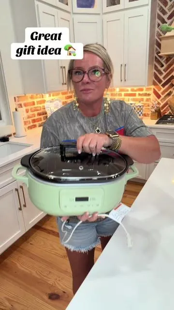 Finally, a slow cooker with room to spare. Perfect for big roasts, family meals, and everything in between—plus it’s pretty enough to leave on the counter. #slowcooker #slowcookerrecipe #cooking 