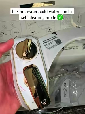 Lowkey the best bathroom upgrade I’ve bought 😮‍💨 #bidet #bathroomupgrade #cleaninghack #dealsforyoudays #creatorsearchinsights  