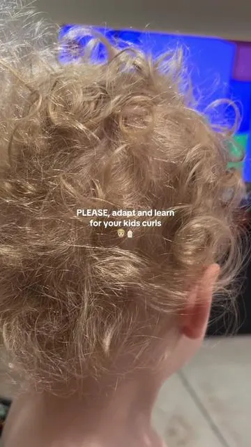 #kidscurls #curlyhaircare #kidscurlyhairroutine #kidscurlyhairproducts 