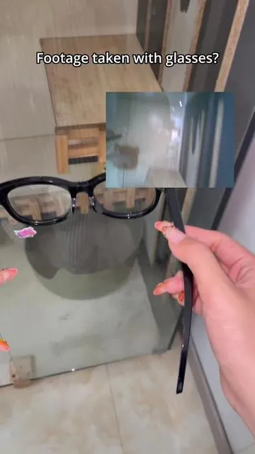 Al smart glasses that shoot video take pictures translate language ##tiktokshopcreatorpicks#creatorsearchinsights#smartglasses