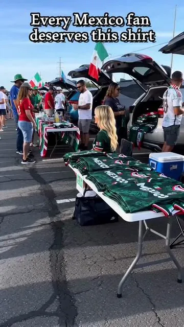 Every mexico fan needs this World Cup jersey #worldcup #mexicofans #ootd #tiktokshop #summervibes 