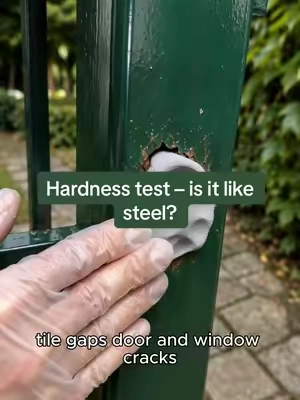 How big a hole can metal putty fix? #holepatch #metalrepair #epoxyputty #tooltest #diyhome