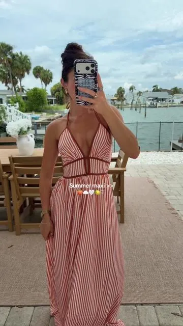 @Katch Me @Katch Me Chic 🍑🍑🍑 cutest summer Maxi!! 