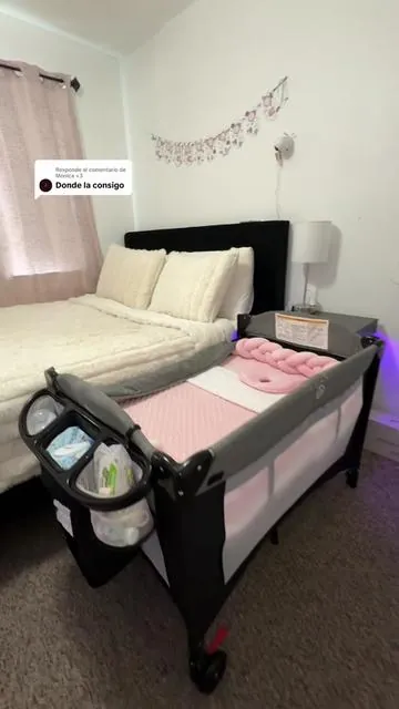 Respuesta a @Monica <3 Cuna Baby Bassinet & Bedside Sleeper #babybassinet #newbornessentials #babymusthaves #momtok #babyproducts