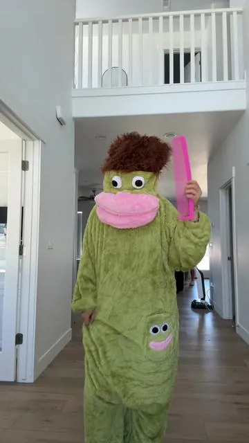 Msrlassn Funny Party Cute Monster Wearable Blanket Hoodie, Mid Year Sale Soft Sugar Fleece Flannel Loose Pullover, Comfortable Hooded Loungewear for Women Men, Father's Day Gift Perfect for Home Leisure & Party Summerween, One Size Fits Most Deals For You ##parenthumor##SummerWins##SummerVibes##DealsForYouDays##tiktokshopcreatorpicks