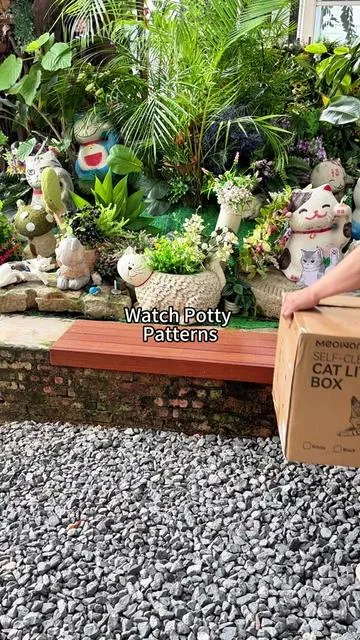 The Most Satisfying Cat Gadget I’ve Ever Bought#automaticlitterbox #tiktokshopdealsforyoudays #dealsforyoudays #meowant #pet 