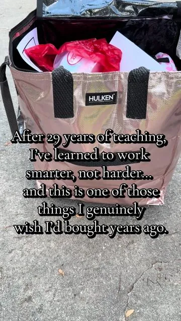 I’m 53, a 29-year teacher, and I’m officially done making 10 trips from the car. 😂 This rolling Hulken bag has become one of my favorite everyday essentials for groceries, teacher supplies, TikTok Shop samples, Costco runs, beach days, and back-to-school shopping. If you love organization and making life easier, this is one purchase you’ll actually use every single day. #hulkenbag #musthaves #TikTokShopFinds #dealsforyoudays #summerwins @Hulken 