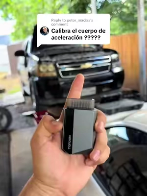 Replying to @petor_macias #obd2scanner #topdon #throttlebody 