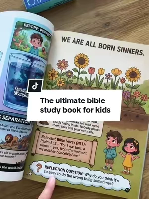 I def will be getting one for each of my babies #kidsbiblelessons #biblelessons #christianparents #thechosen #godisgood 