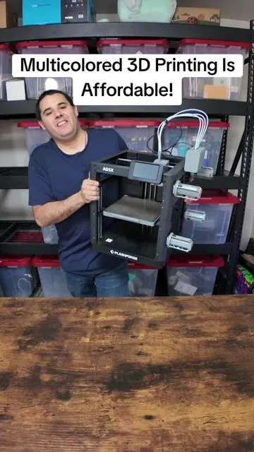 Finally a truly affordable multicolored 3d printer that wont brake the bank! #3d #diy #3dprinting #Summerwins #dealsforyoudays 