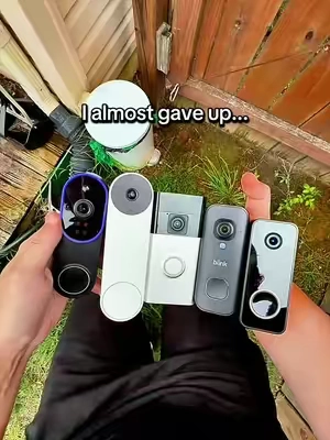 I tested every doorbell camera… #doorbellcamera #doorbell #doorbellcam #fyp #homesecurity 