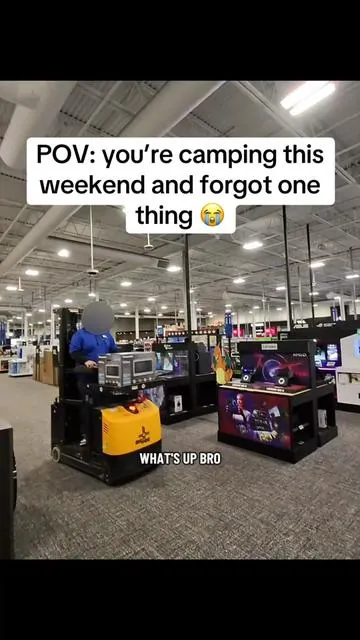POV: you waited until the last minute to buy a power station 😭 portable power station, solar generator for camping, camping power station, backup battery generator, off grid power solution, Jackery Explorer 1000 v2, portable battery for camping, emergency power supply #campinggear #solargenerator #portablepowerstation #campingessentials #offgridlife 