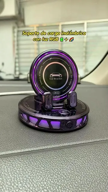 ¿Todavía no encuentras el soporte de teléfono ideal para tu coche? Este es perfecto para ti. #carmount #car #wirelesscharging #summerwins #dealsforyoudays 