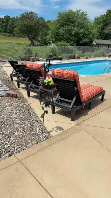 My backyard finally feels finished. #DealsForYouDays #SummerVibes #PatioTok #BackyardUpgrade #OutdoorLiving 