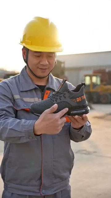 Step up your work and outdoor game! These men's steel-toe sports shoes are engineered for comfort and protection. Lightweight and breathable, they're designed to keep you going. The durable steel toe offers essential safety, making them perfect for outdoor activities or any demanding work environment. Stay sturdy and comfortable all day long. Tap to shop these essential work shoes! #workshoes #steeltoesafety #DealsForYouDays #AIGC #Moras