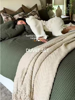 @Bedsure understood the assignment ✨🤎🛏️ #bedsure #bedsurecomforter #duvetset #duvet #beddingset 