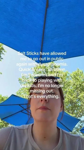 Salt sticks instead of trying to chug electrolytes or finding salt as soon as possible. If I feel it coming on, I just take out my pack and take it immediately. If you get dizzy these are an absolute MUST. 