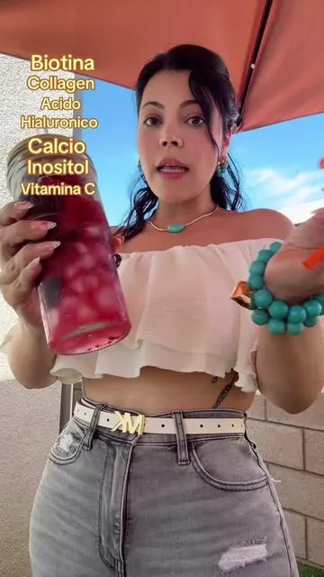 #bebidadelanelleza #beautydrink #skinbeauty #collagen #biotin 