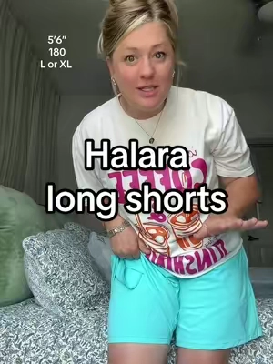 Fig a good pair of long shorts 🙌🏻 #halara #longshorts #dealsforyoudays #summerwins 