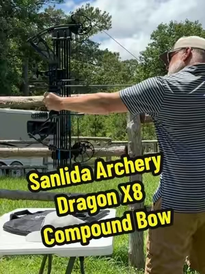 Perfect Compound Bow for All Skill Levels! Sanlida Archery Dragon X8 RTH Compound Bow Package for Adults and Teens #compoundbow, #sanlidaarchery, #DealsForYouDays, #SummerWins, #TikTokShopCreatorPicks 