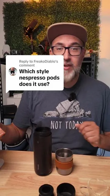 Replying to @FreakoDiablo the original Nespresso pods. Hope that helps. Make sure you guys pick this up before the deal ends make espresso anywhere.#dealsforyoudays #fanttikespressomaker #shippedbytiktok #coffeetok #fanttik 