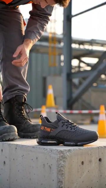 Step up your work and outdoor game with these men's steel-toe sports shoes! Engineered for durability and comfort, they feature a lightweight and breathable design perfect for long hours. Stay sturdy and protected whether you're on the job or enjoying outdoor activities. Tap to shop a reliable choice for your feet! #SteelToeShoes #WorkFootwear #DealsForYouDays #AIGC #Moras