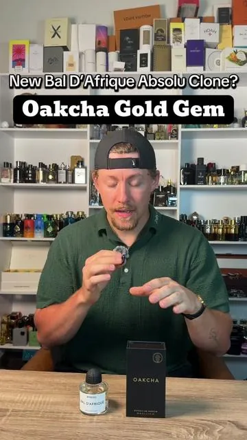 Is the new Bal D’Afrique Absolu clone any good? Gold Gem from Oakcha. #fragrance #perfume #cologne #fragrancetiktok #perfumetiktok 