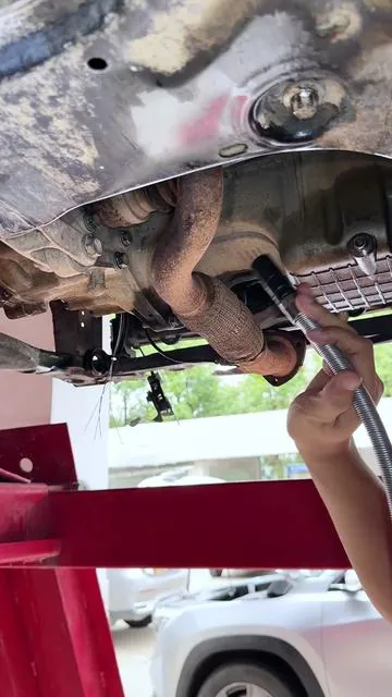 No more spending half an hour taking things apart just to reach a single bolt. Bend the extension, tighten, and you're all set. 1/2-inch 35cm Ratchet Extension #tiktok #tiktokshop #SpringSteelExtension #CarRepair #ToolUpgrade