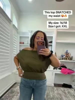 Omg my waist is teeeeny!!! 🔥🔥