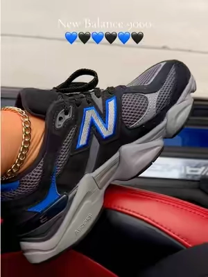 💙🖤💙🖤  #newbalance9060 #9060 #newbalance #sneakers 