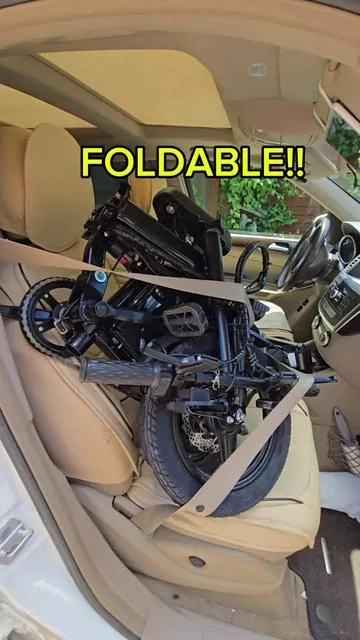 #ebike #foldable #ebikes #fyp #commute 