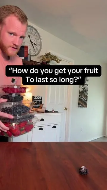 How to make fruit last longer #kitchenhacks #kitchengadgets #kitchen 