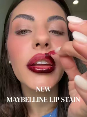 Shade: Sunset🌅💕 NEW Maybelline peel off lip stain 💗 @Maybelline NY #Maybelline #lipstain #peelofflipstain #dealsforyoudays #tiktokshopcreatorpicks 