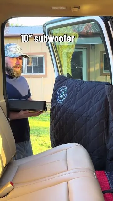 Add a little bump in the trunk #subwoofer #caraudiosystem #dealsforyoudays #systemupgrade #audioupgrade 