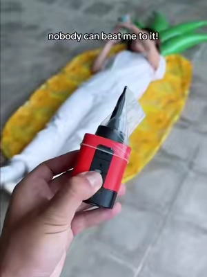 Tired of blowing up pool floats yourself? This pump is a total game changer 😎 #PoolEssentials #SummerMustHave #PortableAirPump #vacationgear #dealsforyoudays 
