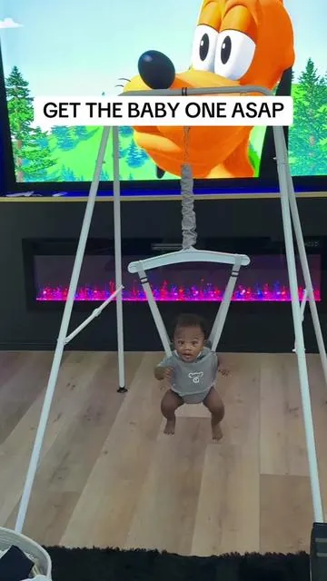 ONE OF THE BEST INVESTMENTS I GOT FROM MY SON FROM OFF OF TIKTOK 🔥🔥🔥🔥.  LIL DAWG WANT TO JUMP OUT OF SPACE LOL SEE YA ✌🏾  #Fyp #baby #jump #Dalybraxton #fatherandson 