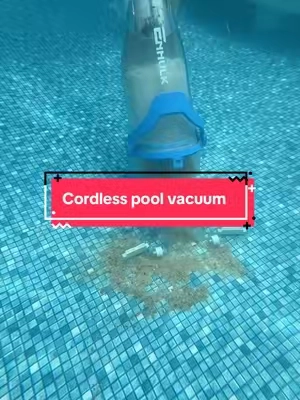Okay I didn't even know they made a cordless pool vacuum #pool #poolvacuum #cordlesspoolvacuum #dealsforyoudays #summerwins 