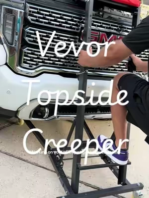 My husbands life is so much easier with the topside creeper when he works on his truck. #dadsoftiktok #giftsfordad #FathersDay #dad #dealsforyoudays 