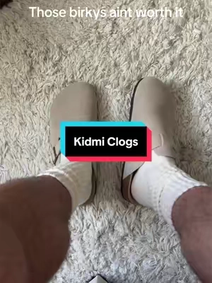 Same suede clogs as the name brand just without the name. I sized down a half size with these #mensfashion #clogs #dealsforyoudays #suedeclogs 