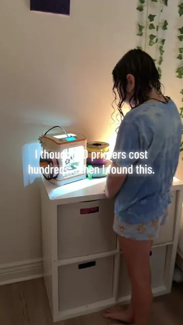 I finally understand the 3D printing hype 🤯 This compact printer is beginner-friendly, easy to set up, and perfect for kids or adults who want to try a new hobby without spending a fortune. The app makes it ridiculously simple to start printing right away.  #3DPrinter #3DPrinting #TikTokShopFinds #TechTok #KidsActivities   