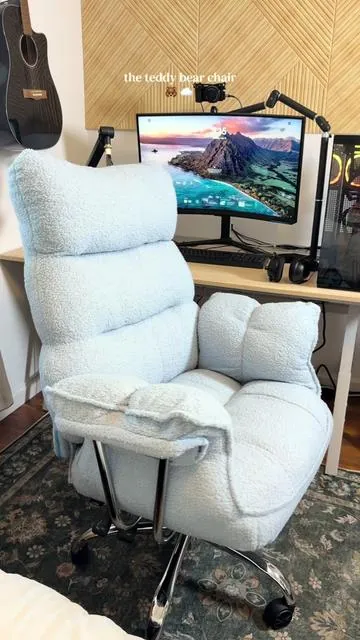 My dream chair ✨☁️🩵 #officechair 