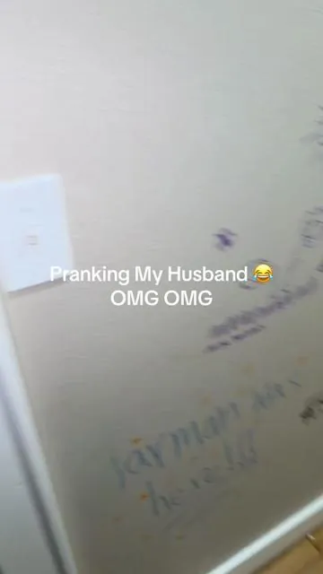 😂😂😂 He was about to go off!! #prank 