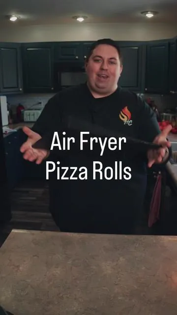 All my best recipes are up on AtHolmescooking.com #airfryer #airfryerrecipes #pizzalogs #holmescooking 