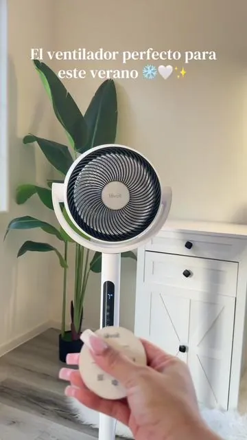 El ventilador perfecto para este verano con 9 niveles de intensidad de aire que en pocos minutos te pone a temblar del frío 🥶✨❄️si te interesa puedes adquirirlo en el link que está anclado arriba de mi nombre envíos a todo Estados Unidos,tiktokshop #frio#levoit #ventilador #home #ventiladorinteligente 