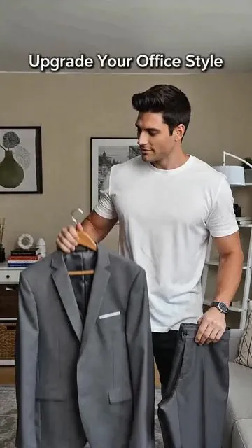 Men's Two-Piece Suit Set, Casual Classic High-Quality Fitted Polyester Blazer and Pants, Ideal for All Seasons, Business, Party, Office Wear #mensfashion #mensclothes #twopiecesetsclothing #twopiecesetoutfit #menshapewear #flatteringtwopieceset #fashionnova2pieceset #jumpsuitset #mensstyleinspo #customsuits