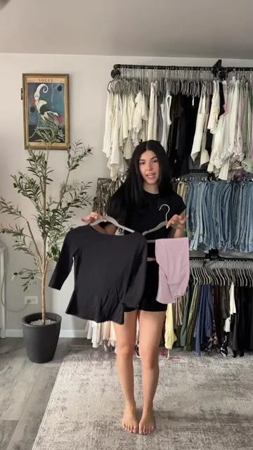 I need more of both asap !! I will be repeating this outfit she’s saurrr cute #fyp #outfitinspo #ootdinspo #tiktokshopfinds #capris 