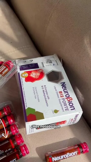 Tu #saludybienestar también merece atención ⚡ Conoce Neurobion B12 Forte. #vitaminb12 #shippedbytiktok #tiktokshopcreatorpicks Una combinación pensada para apoyar el metabolismo energético y acompañarte en tu día a día.